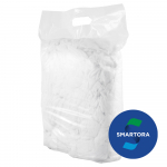 Bleached White Hosiery Wipers  - (2kg)