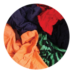 Coloured T Shirt Wipers  - (8kg)