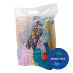 Mixed Light Coloured Cotton Wipers  - (5kg)