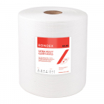 Rondex RX.50 White Ultra Heavy Cloth Wipes - 475 Sheet
