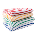 Green Striped Dishcloths