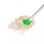 HA051 Green PY Push On Socket Mop Head 12oz 340g