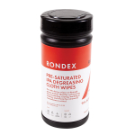 Rondex RX.190 Pre-Saturated Cloth Wipes - 100 Sheet