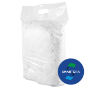 Bleached White Hosiery Wipers  - (2kg)