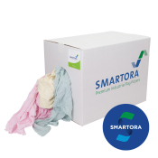 Mixed Light Coloured Cotton Wipers  - (10kg)