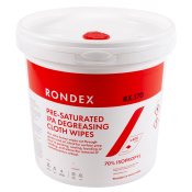 Rondex RX.170A Degreasing Wipes 70% IPA - 250 Sheet