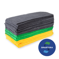 Smartora Ultra Premium Edgeless Microfibre Cloths 40 x 40cm