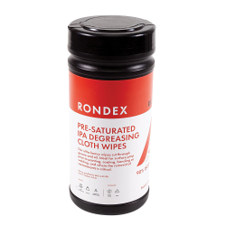 Rondex RX.190 Pre-Saturated Cloth Wipes - 100 Sheet