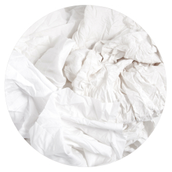 Standard Mixed White Cotton
