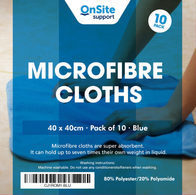 Microfibre Cloths 40 x 40cm