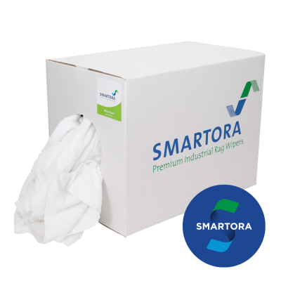 White Towelling Wipers  - (8kg)